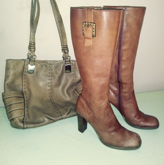Nine West Shoes - Nine West tall leather boots